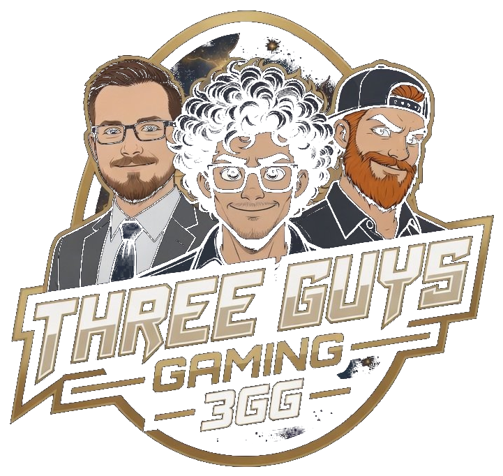 Three Guys Gaming logo